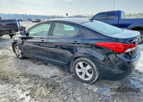 2012 Hyundai Elantra Gls z USA, uszkodzony, nr VIN KMHDH4AE8CU324544
